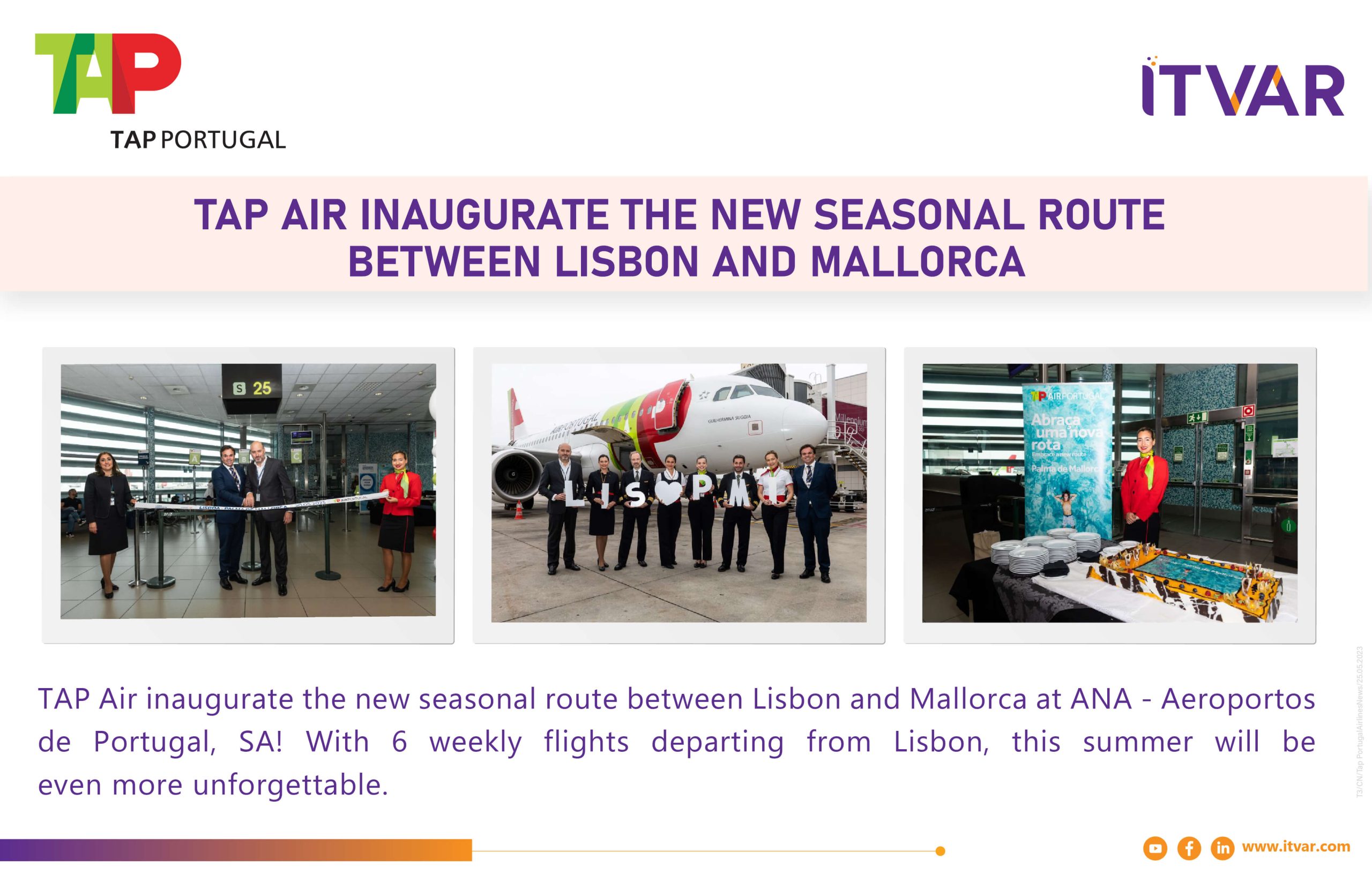 Tap Air Inaugurate The New Seasonal Route Between Lisbon And Mallorca