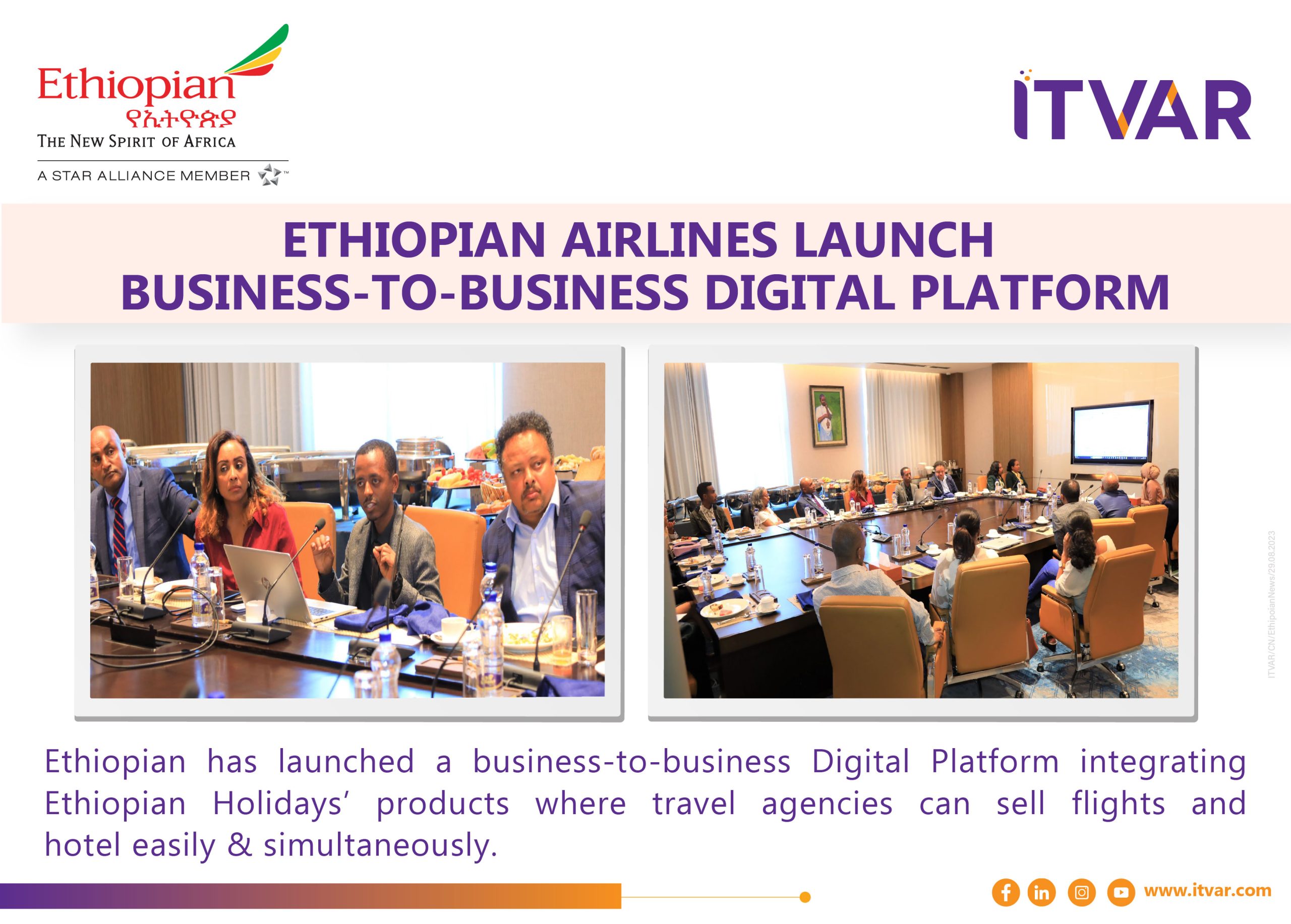 Ethiopian Airlines Launch Business To Business Digital Platform